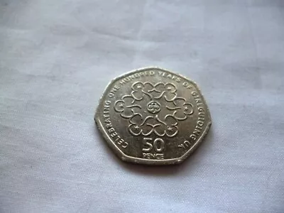 2010 Hundred Years Of Girlguiding 50 Pence • £2.50