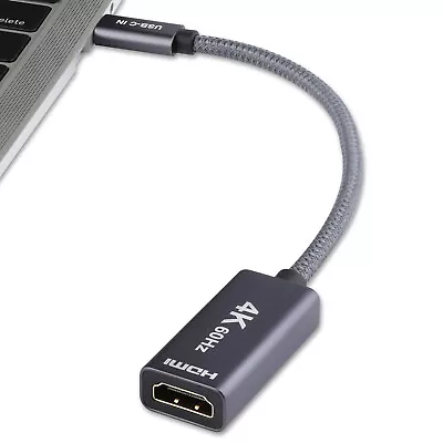 Type C HDMI Cable Adapter For Huawei P30 MAC Samsung S22 S21 Note10+ Phone To TV • $30.39