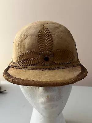 Vintage Amadou Hat Cap Handmade From Mushrooms • $85