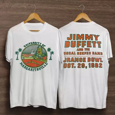 Jimmy Buffett Of Margaritaville Concert Tour 80s Vintage Classic T-Shirt For Fan • $19.99