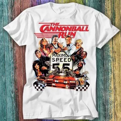 The Cannonball Run 80s Comedy Movie Poster T Shirt Top Tee 350 • £6.70