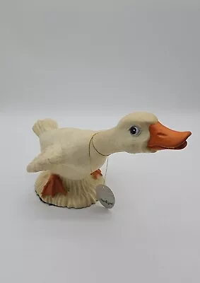 Vintage Artline 12.5  Goose Lawn Ornament Garden Statue 1998 Duck In Flight  • $26.50