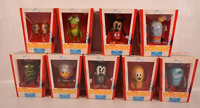 Lot Of 5 Disney Vinylmation Popcorns Series 1 Kermit Sully Chip Dale Donald Mick • $89