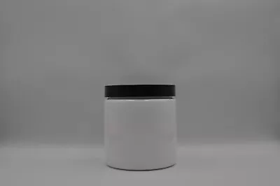 8oz PET Plastic Jars &Lids BPA FREE 5 Colors Black Amber ClearGreen & White • $225