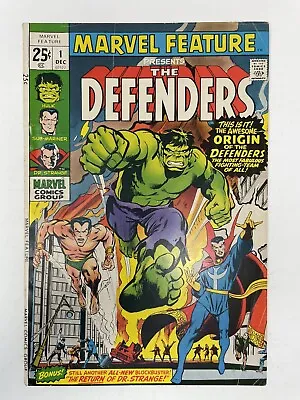Marvel Feature #1 1st Appearance And Origin Defenders Marvel Comics 1971 • $134.99