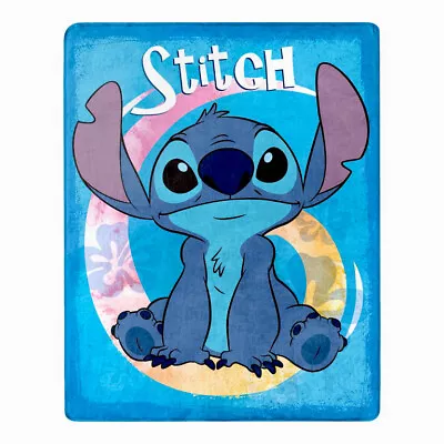 $19.75 • Buy Disney Lilo & Stitch Throw Blanket, 40x50, 100% Polyester, Silk Touch