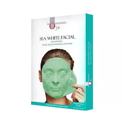 O3+ Sea White Facial With Brightening Peel Off Mask (45g Single Use Facial Kit) • $24.63