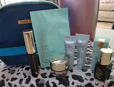 £22 • Buy Estee Lauder Skin Care Gift Set 6 Items Plus Make-up Bag  Travel Size New  