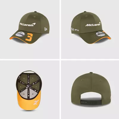 New Era McLaren F1 Daniel Ricciardo 2021 Australia Team 9FORTY Snapback Hat #3 • $39.94