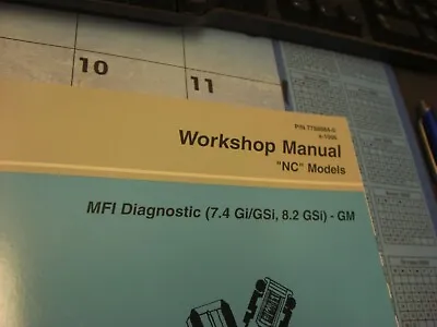 NEW Volvo Penta Workshop Manual 7788884-0 MFI Diagnostic   NC  Models 3-B-6 • $9.95