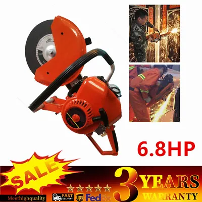 $239.06 • Buy 6.8HP Disc Petrol Demolition Saw Concrete Cut Off Dry Demo Road Cutter Device US