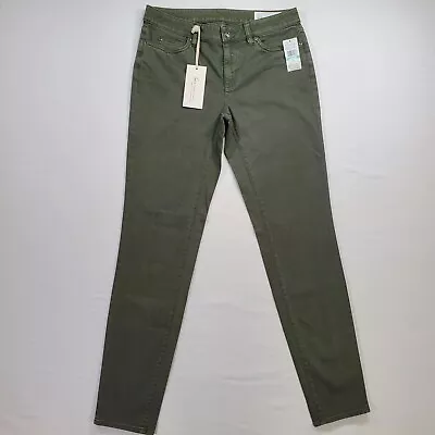 Turo By Vince Camuto Pants Womens Size 29/8 Olive Earth Relaxed Skinny Rayon • $24.65