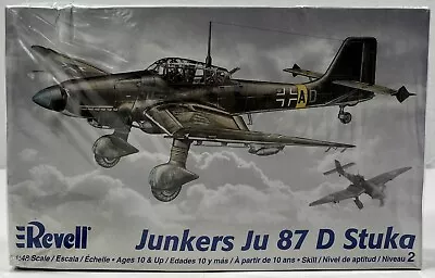 Revell Junkers JU87D Stuka #85-5250 Aircraft Model Kit 1:48 Scale - New & Sealed • $24.95