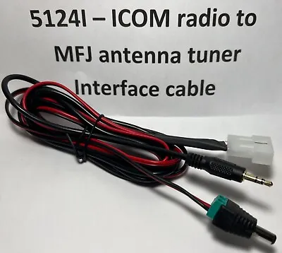 Not Made By MFJ-5124I Interface Cable ICOM To MFJ-991/993/993B/994/994B Tuners • $39.97