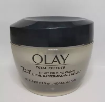 OLAY Total Effects Night Firming Cream 7 In 1 . 1.7 Oz New W/o Boxsealed. F/S • $20.99
