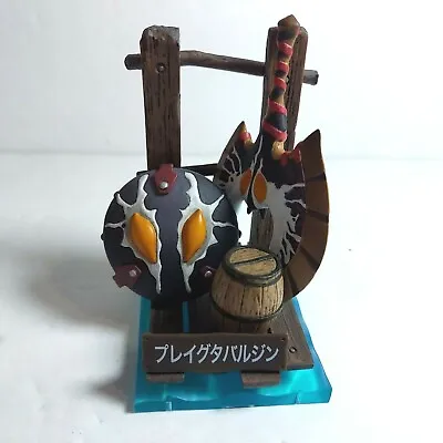 Monster Hunter Weapons Life 4  Gigginox Blood Tabar Weapon Bandai Complete 2 • $35
