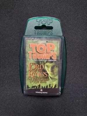 Top Trumps Lord Of The Rings Fellowship Of The Ring 2002 Set - New  & Sealed.  • £9.50