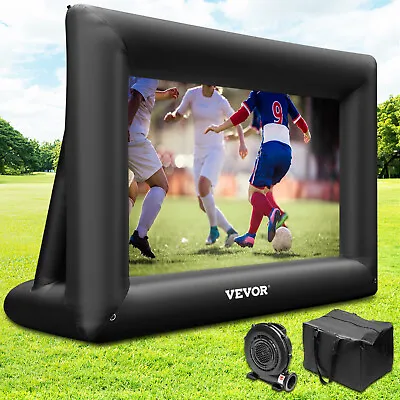 VEVOR 24FT Inflatable Movie Projector Screen Projection Outside Theater W/Blower • $114.27