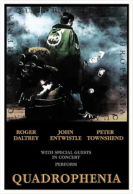 The Who Quadrophenia Concert Poster Print • $21.50