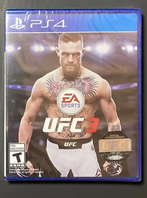 UFC 3 [ First Print Blue Case ] (PS4) NEW • $46.98