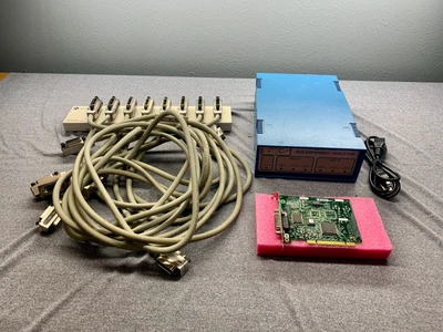 $499.99 • Buy Lot Of National Instruments GPIB Bus Expander + 8 Port + PCI + Cables Nice!