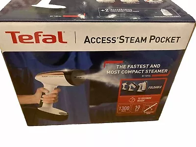 Tefal Access Steam Pocket - DT3030 - Compact Travel Steamer - Clothes Steamer • £25