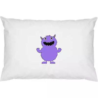 2 X 'Purple Monster' Cotton Pillow Cases (PW00023254) • $17.49