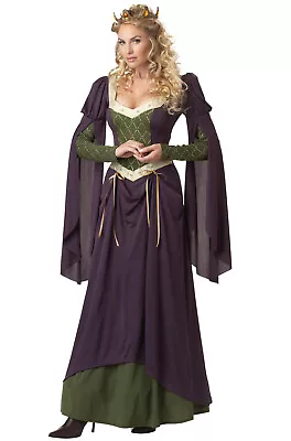 Brand New Lady In Waiting Maid Marian Medieval Renaissance Adult Costume • $35.11