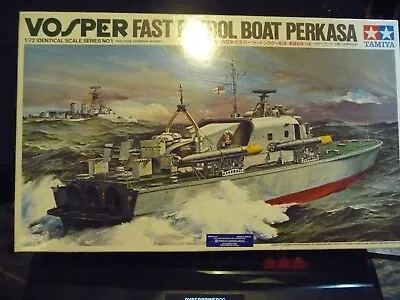 Tamiya 1:72 Scale Vosper Fast Patrol Boat Perkasa Model Kit MIB W/MOTOR • $80