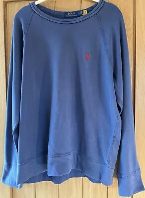 Ralph Lauren Polo Sweatshirt - Indigo - Medium - Never Worn Excellent Condition • £37