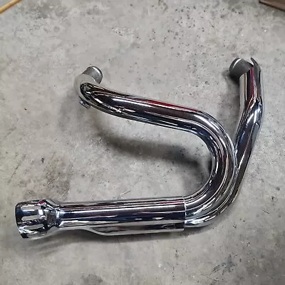 12-17 OEM Harley Dyna Exhaust Header Stock Pipe  • $186.82