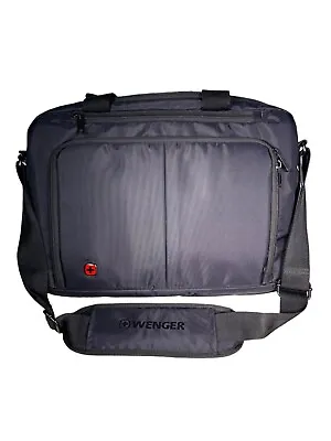 £26.95 • Buy Wenger Swiss Gear Messenger Shoulder Bag Padded Laptop Business Travel 41x30x10