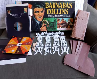 Vtg Barnabas Collins Dark Shadows Game 1969 Milton Bradley Complete - NO Fangs • $149.88