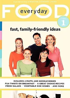 Everyday Food Vol. 1 - Fast Family-Fri DVD • $6.23