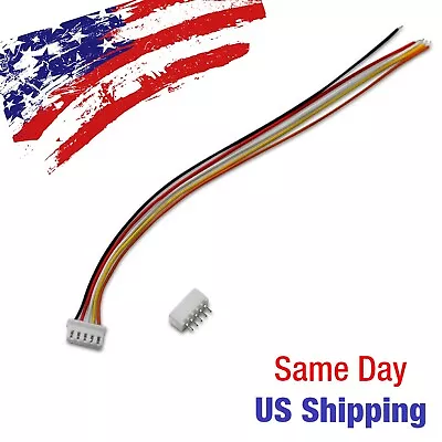 $5.80 • Buy JST XH2.54mm 5 Pin Singleheaded Wire Cable Connector Set Male Female PCB USA!