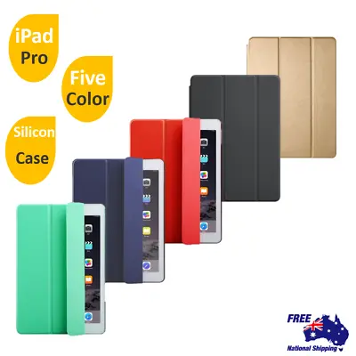 $7.85 • Buy Foldable Silicon PU Leather Case Cover Stand Screen Protector For IPad Pro 10.5 