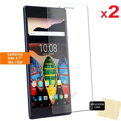 2x CLEAR Screen Protector Cover Guards For Lenovo Tab 3 7  Tablet TB3-730f • £2.49