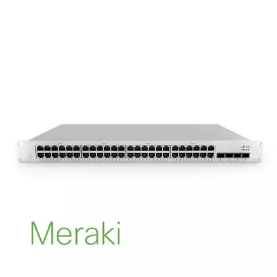 **UNCLAIMED** Cisco Meraki 48 Port Gigabit Managed Switch W/ 4 Sfp+ • £214.99