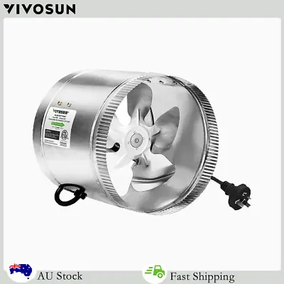 VIVOSUN 4 6 8 10 Inch Inline Duct Booster Fan Exhaust Ventilation Fan Air Blower • $39.99