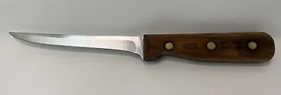 $14.95 • Buy Chicago Cutlery 62S Boning Knife 5 Inch Blade Wood Handle 3 Rivets Vintage