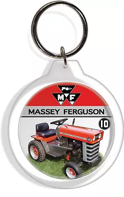 Massey Ferguson 10 Farm Garden Tractor Keychain Keyring Yard Lawn Mower Part • $6.99