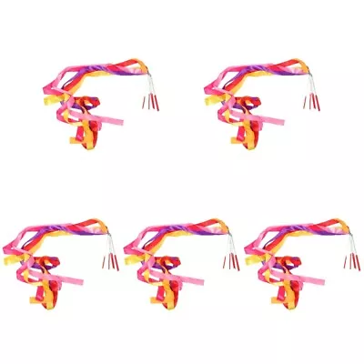  30 Pcs Dancing Ribbon Nylon Child Ribbons For Gym Gymnastic Bars Kids • £31.55