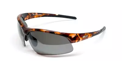 Maxx HD Sunglasses HDP Stingray Tortoise Polarized Golf Smoke Lens Fishing • $19.95