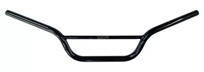 EMGO Handlebar Bars 7/8  Black Carbon Steel Fits Suzuki RM Dirt Bike MX • $49.95