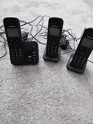 Panasonic KX-TGC220E Triple Phone Set • £20