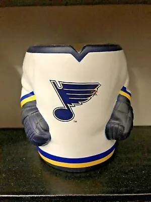 Labatt Blue Hockey Jersey Pop Beer Holder Koozie Foam Rubber St Louis Blues • $12.06