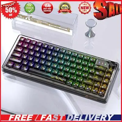 Mechanical Keyboard 81Keys Wireless 2.4G Keypad Hot Swappable K75 For PC Laptop • $127.63