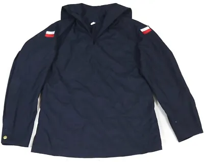 Small - Polish Navy Middy Jacket / Shirt Naval Sailor Military Surplus Uniform • $24.95
