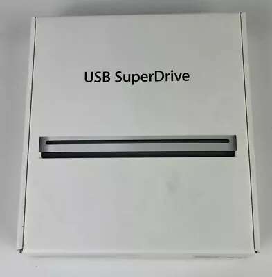 GENUINE Apple USB Superdrive External Drive CD DVD MODEL A1379  -(Silver) • $29.99