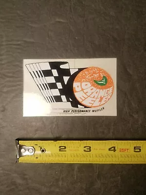 Orange Peeler High Performance Muffler Exhaust Vintage Racing Decal / Sticker • $10